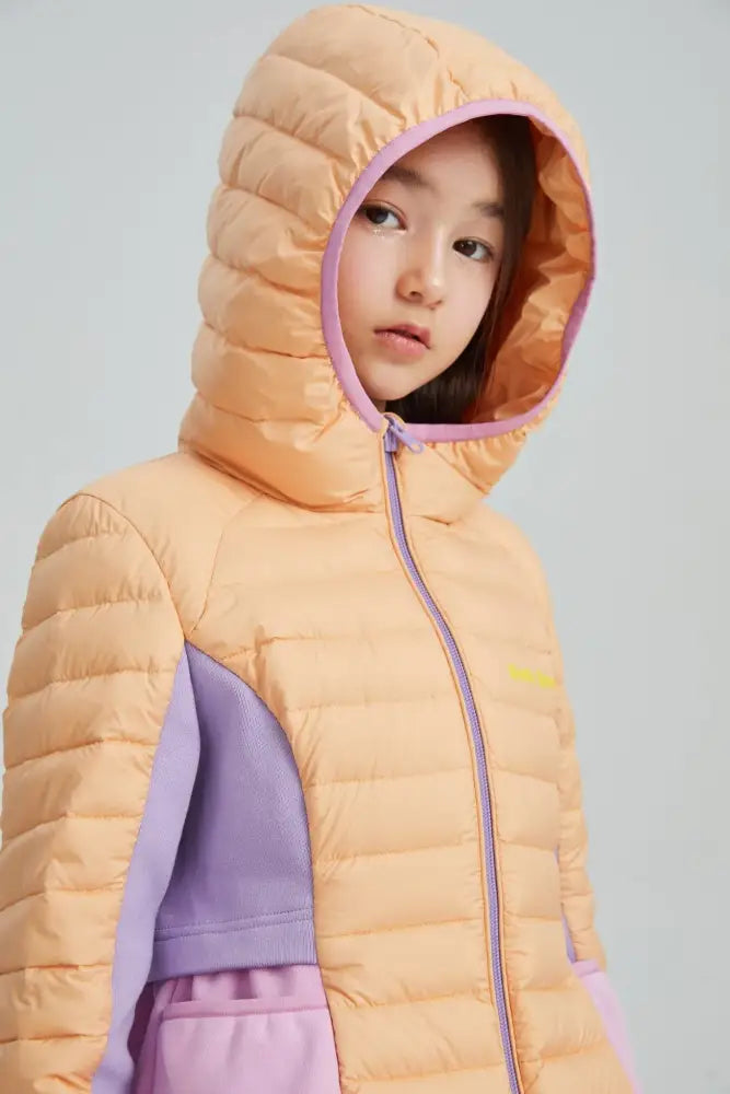 Colorblock Lightweight Down Jacket