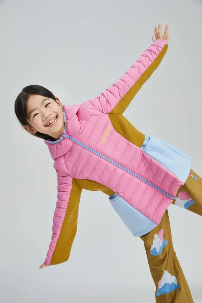 Colorblock Lightweight Down Jacket