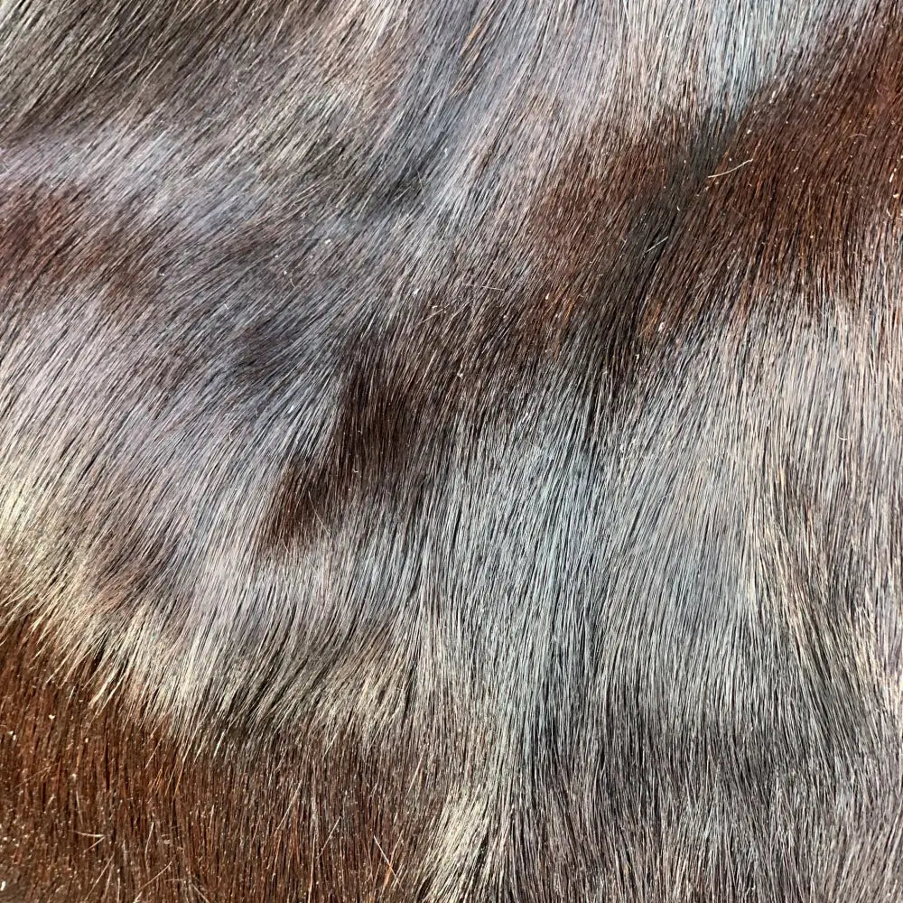 Große Leder Tasche mit Fell Braun - One Size - Tasche